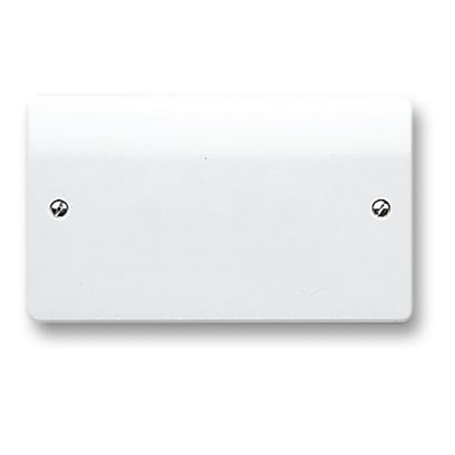 Picture of 2 Gang Blank Plate