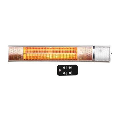 Picture of Airmaster 2KW Infrared Golden Electric Heater with Remote Control - IP65