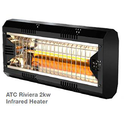 Picture of Riviera 2000W Outdoor Heater IP55 C/W Grill