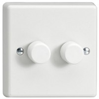 Picture of Energy Saving Dimmerswitch 2 Gang