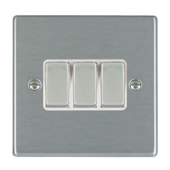 Picture of Hartland SS/WH 3 Gang 2 WAY 10AX Rocker Switch