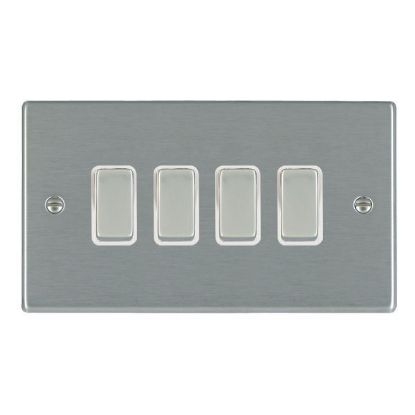 Picture of Hartland SS/WH 4 Gang 2 WAY 10AX Rocker Switch