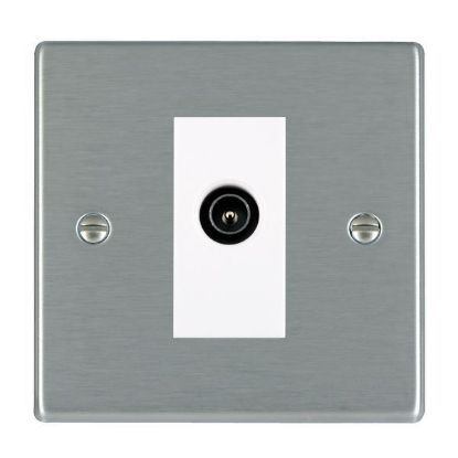 Picture of Hartland SS/WH 1 Gang FM DTV Screened Non Isolated Socket