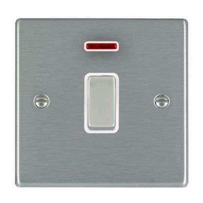 Picture of Hartland SS/WH 1 Gang 20A Double Pole + Neon Switch