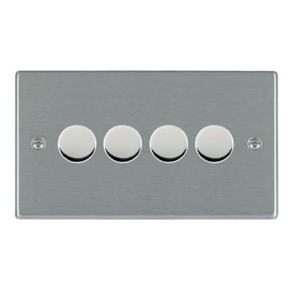 Picture of Hartland SS/BL 4 Gang 2 WAY 400W (Max Wattage per Gang is 300W) Resistive Dimmer