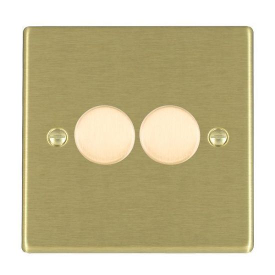 Picture of Hartland SB/BL 2 Gang 2 WAY 400W Resistive Dimmer