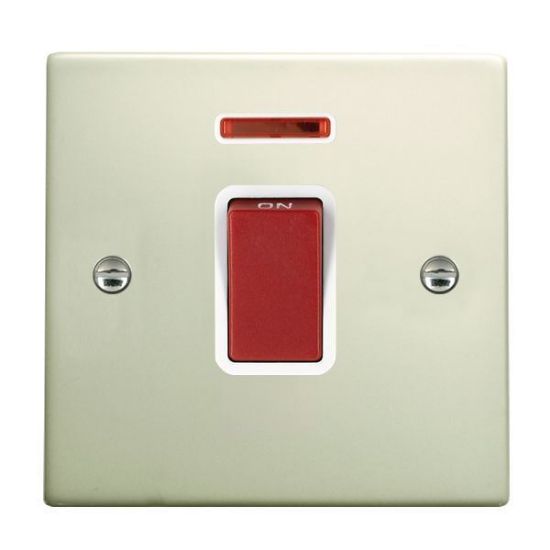 Picture of Hartland PO/WH 1 Gang 45A Double Pole Red Switch