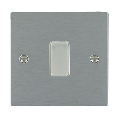 Picture of Sheer SS/WH 1 Gang Intermediate 10AX Rocker Switch