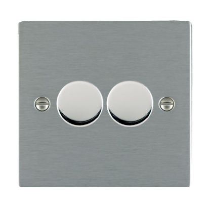 Picture of Sheer SS/WH 2 Gang 2 WAY 400W Resistive Dimmer