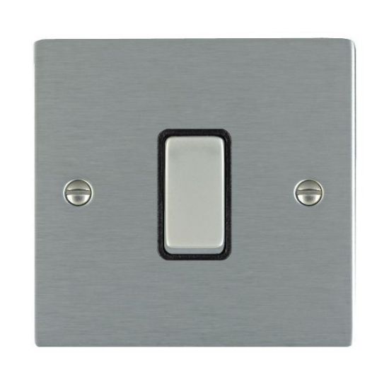 Picture of Sheer SS/BL 1 Gang 10AX PTM Retractive Rocker Switch