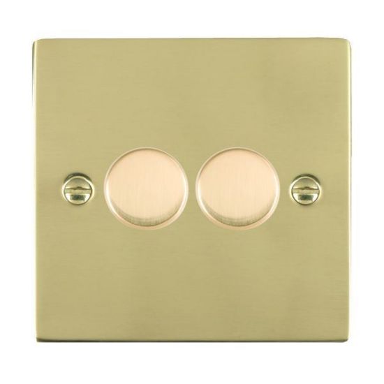 Picture of Sheer PB/BL 2 Gang 2 WAY 400W Resistive Dimmers