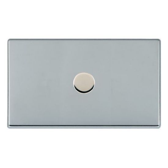 Picture of Hartland Screwless BC/BL 1 Gang 2 WAY 1000W Push On/Off Resistive Dimmer