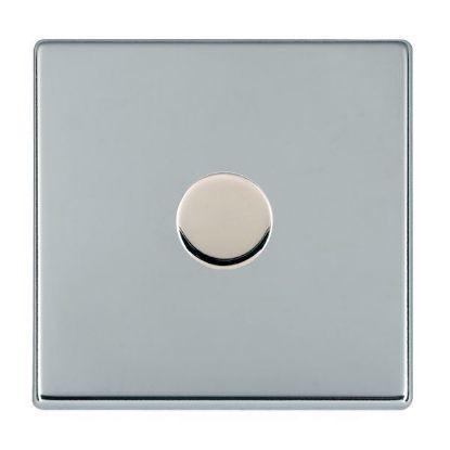 Picture of Hartland Screwless BC/WH 1 Gang 2 WAY 400W Push On/Off Resistive Dimmer