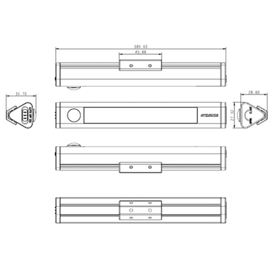 Picture of SylStick Battery Powered Linear Light with or without PIR Motion Sensor