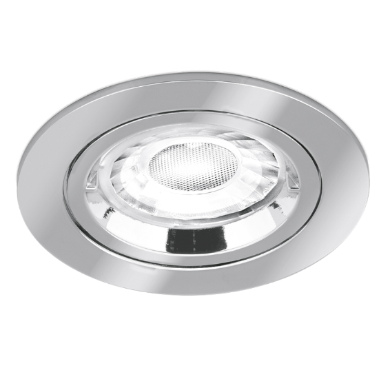 Picture of 240V GZ/GU10 Cast Aluminium Fixed Lock Ring Halogen Downlight