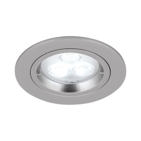 Picture of 240V GZ/GU10 Cast Aluminium Fixed Lock Ring Halogen Downlight