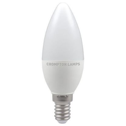 Picture of 5.5W-40W Thermal Plastic LED Candle E14 4000K Cool White 