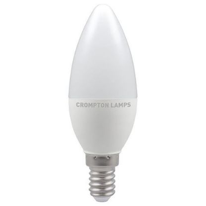 Picture of 4.8W-40W Thermal Plastic LED Candle E14 6500K Daylight 