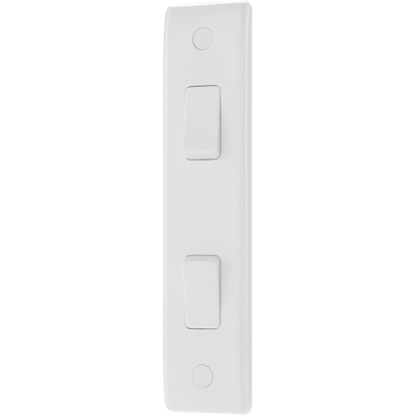 Picture of 10A 2 Gang 2 Way Architrave Switch