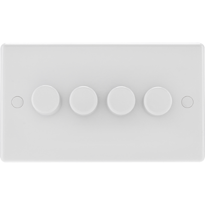 Picture of 4 Gang 2 Way Push 400W Dimmer Switch