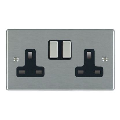 Picture of Hartland SS/BL 2 Gang 13A Switched Socket