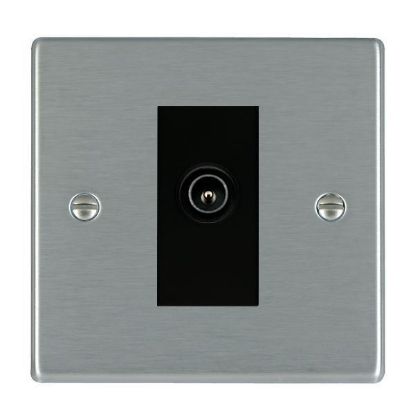 Picture of Hartland SS/BL 1 Gang FM DTV Screened Non Isolated Socket