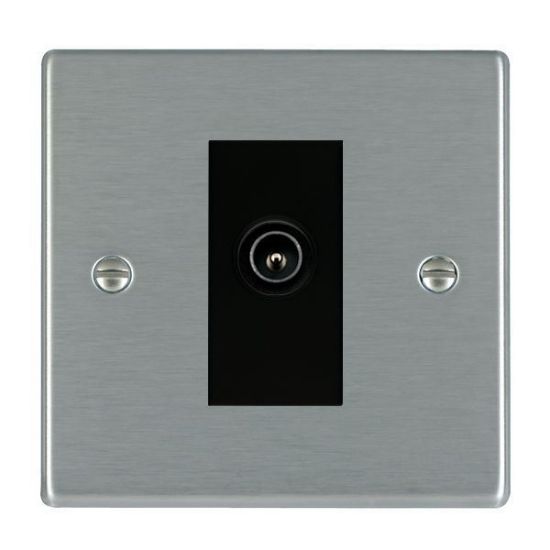 Picture of Hartland SS/BL 1 Gang FM DTV Screened Non Isolated Socket