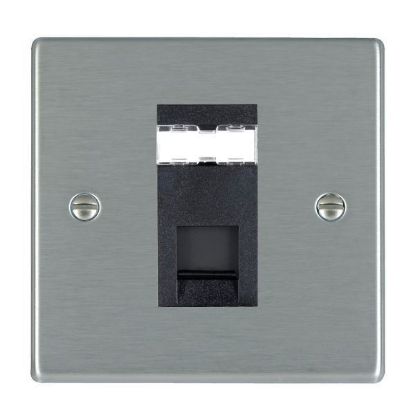 Picture of Hartland SS/BL 1 Gang RJ45 CAT5e Outlet