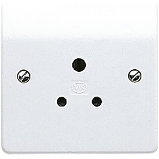 Picture of 1 Gang Shuttered Unswitched 5A Socket