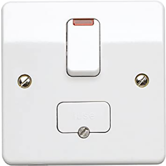 Picture of 13A Connection Unit Switched Double Pole with Neon & Base Flex Outlet