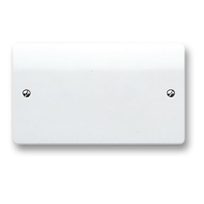 Picture of 2 Gang Blank Plate