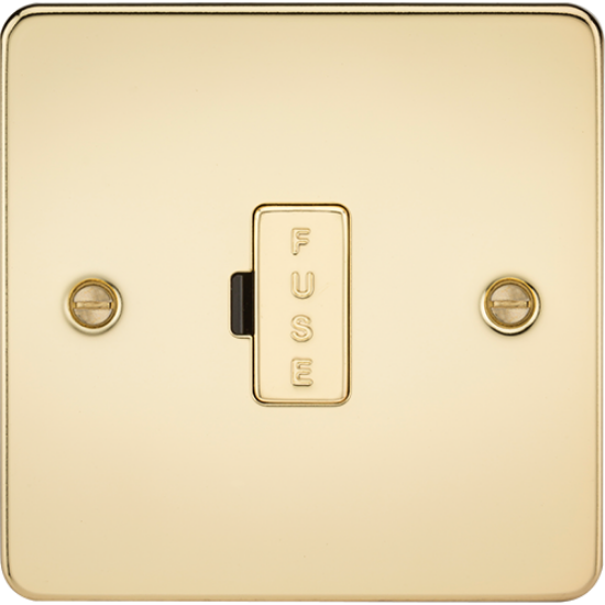 Picture of 13A Fused Spur Unit - Polished Brass