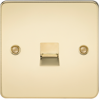 Picture of Telephone Master Socket - Polished Brass