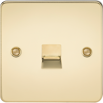 Picture of Telephone Extension Socket - Polished Brass