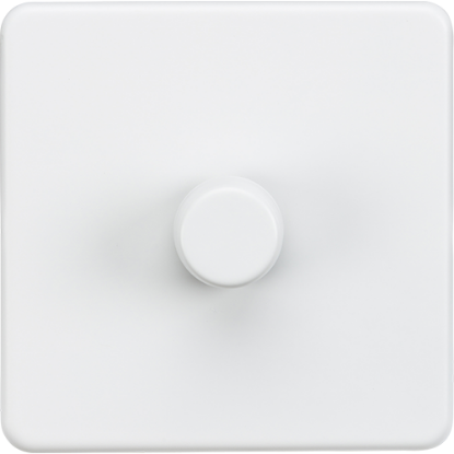 Picture of 1 Gang 2 Way 10-200W (5-150W LED) Trailing Edge Dimmer - Matt White