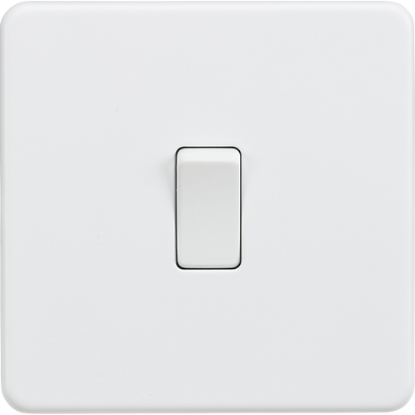 Picture of 20A 1 Gang Double Pole Switch - Matt White