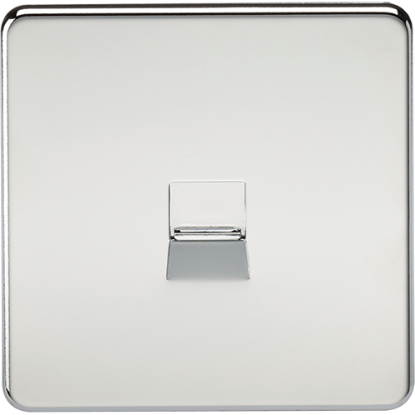 Picture of Telephone Extension Socket - Polished Chrome