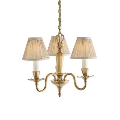 Picture of Asquith 3lt pendant & beige shades