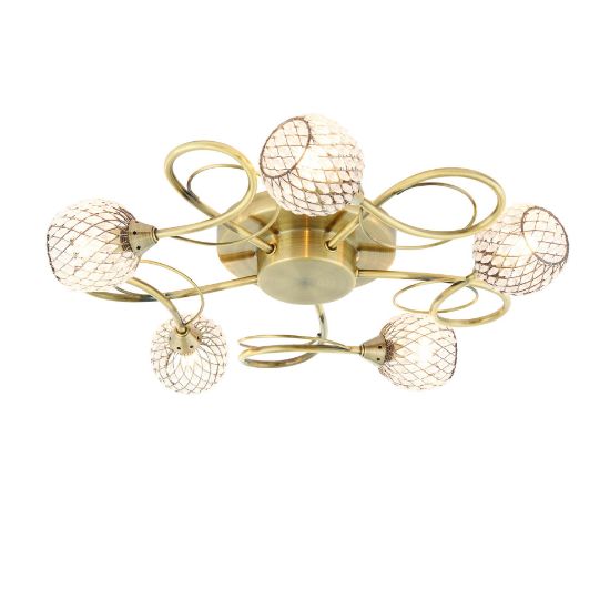 Picture of Aherne 5lt semi flush