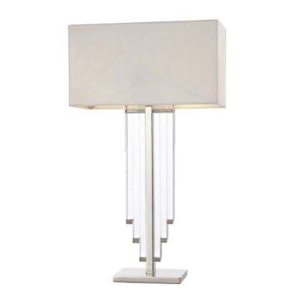 Picture of Crystal Cascade Table & cream shade