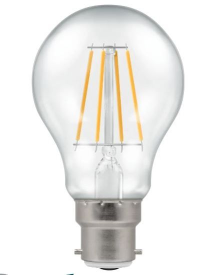 Picture of LED GLS Filament Clear • Dimmable • 7.5W • 2700K • BC-B22d