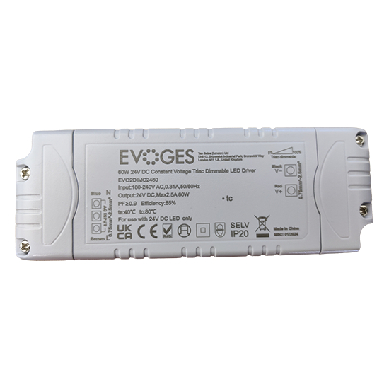 Picture of 60W 24V DC Constant Voltage Triac Dimmable LED Driver 