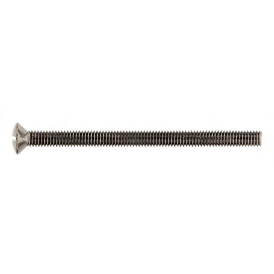 Picture of Pack of 20 - M3.5 x 50mm Long Raised-Head Countersunk Electrical Fixing Screws - Black Nickel 