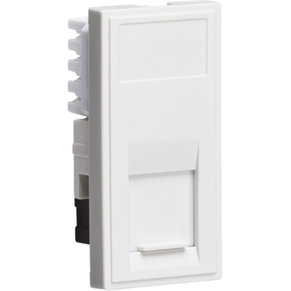 Picture of UTP CAT5E RJ45 Outlet Module 25 x 50mm - White