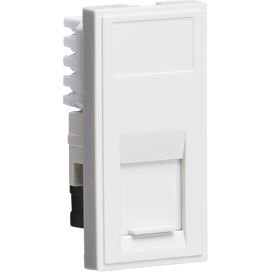 Picture of UTP CAT5E RJ45 Outlet Module 25 x 50mm - White