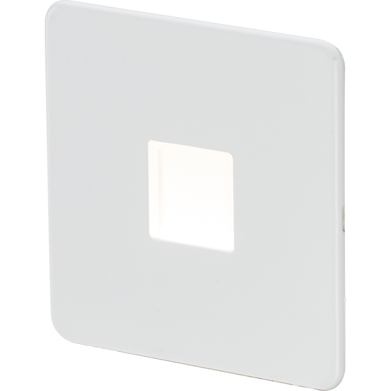 Picture of 230V LED Plinth Light - Matt White