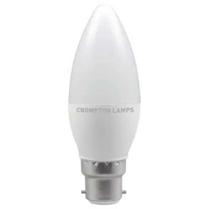 Picture of LED Candle Thermal Plastic • Dimmable • 5W • 2700K • BC-B22d