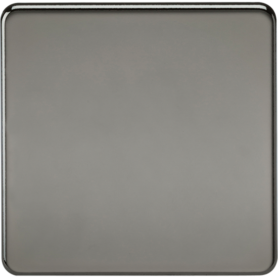 Picture of 1 Gang Blanking Plate - Black Nickel