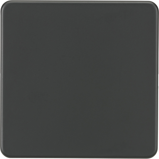 Picture of 1 Gang Blanking Plate - Anthracite 