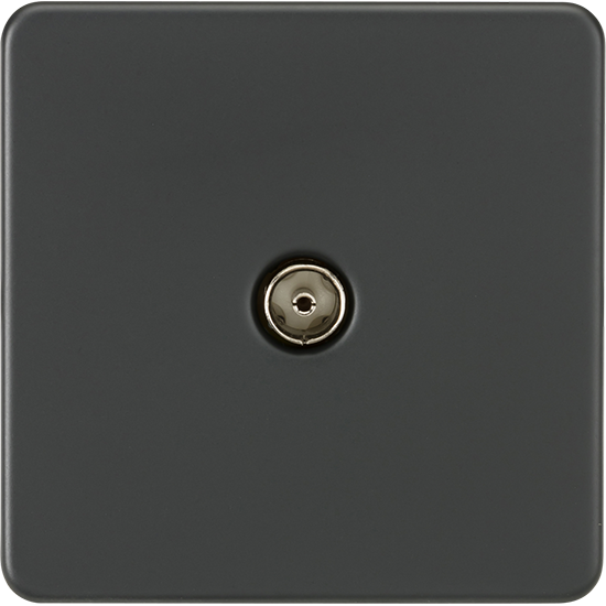 Picture of TV Outlet (Non-Isolated) - Anthracite 